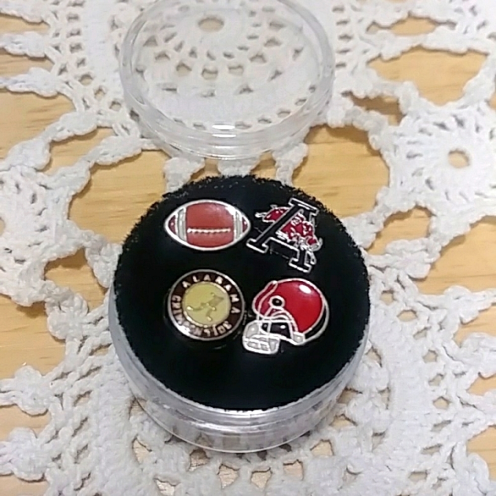 Sports Floating Jewelry Charms, miniatures for floating jewelry lockets